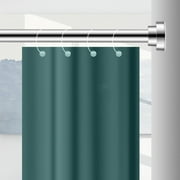 Shldybc 1PC Extendable Shower Curtain Tension Rod for Bathroom, Kitchen, Garderobe, No Drilling Telescopic Bath Closet Hanging Pole, Applicable Length 15.75-21.65in, Shower Curtain Rod on Clearance